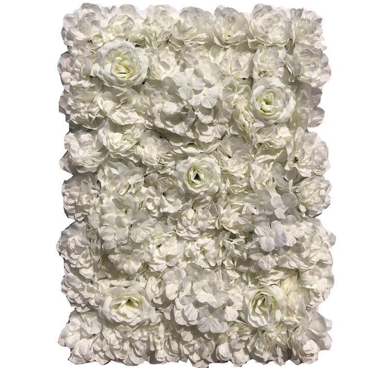 Rosas artificiales con resistencia a los rayos UV 12 piezas para jardín, balcón y terraza - Case of 3 packs (total of 12 wall mat panels) Rojo/rosa