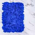 Hortensias artificiales con resistencia a los rayos UV para jardín, balcón y terraza - Pack of 4 panels Azul claro