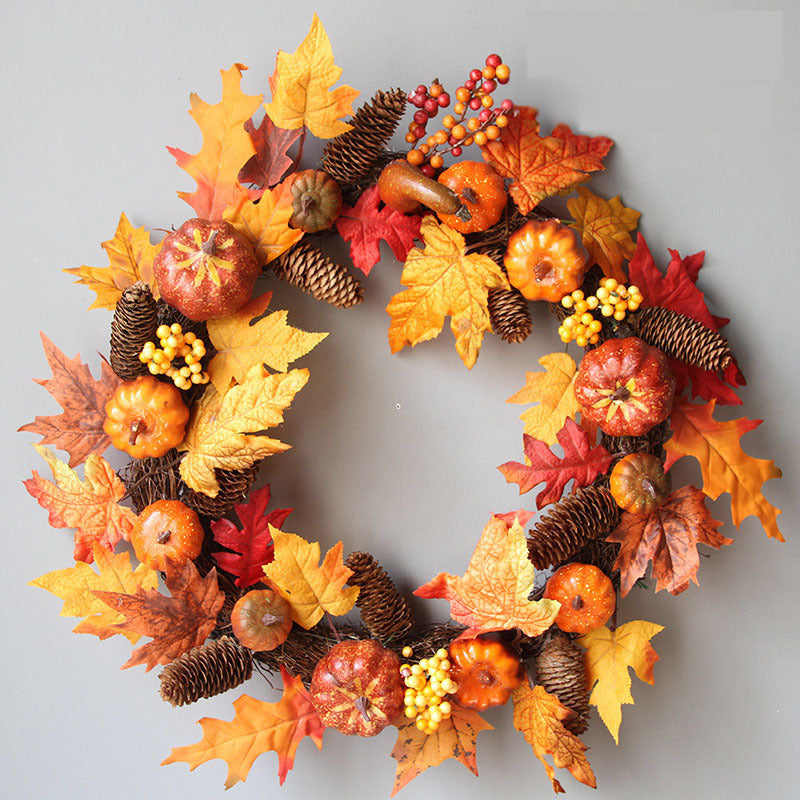 Calabazas artificiales para decoración del hogar