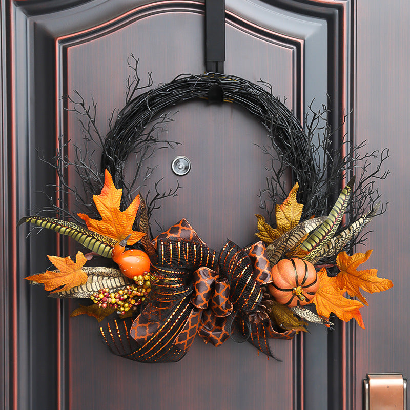 Calabazas artificiales para decoración del hogar