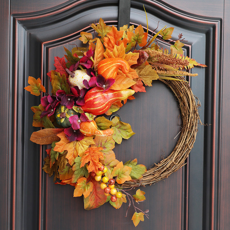 Calabazas artificiales para decoración del hogar