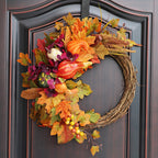 Calabazas artificiales para decoración del hogar
