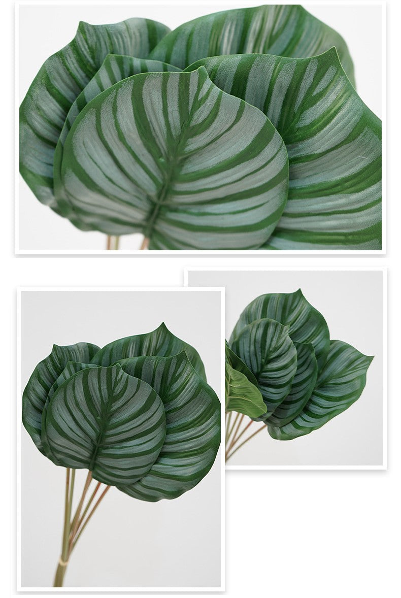 Planta artificial con resistencia a los rayos UV de 22" 6 tallos para jardín, balcón y terraza