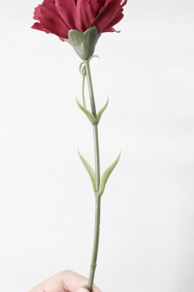 Claveles artificiales de 10.6" para bodas y eventos