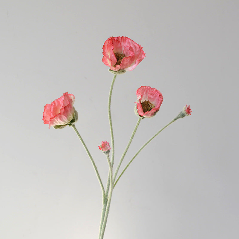 Amapolas artificiales de 25.5" para bodas y eventos