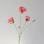 Amapolas artificiales de 25.5" para bodas y eventos