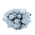 Lotos artificiales con resistencia a los rayos UV de 200" x 5" para jardín, balcón y terraza - 12 m/39.3 ft Multicolor lights