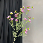Tallos artificiales de 36.7" para jardín, balcón y terraza - Light/morado