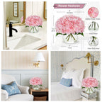 Hortensias artificiales para decoración de interiores
