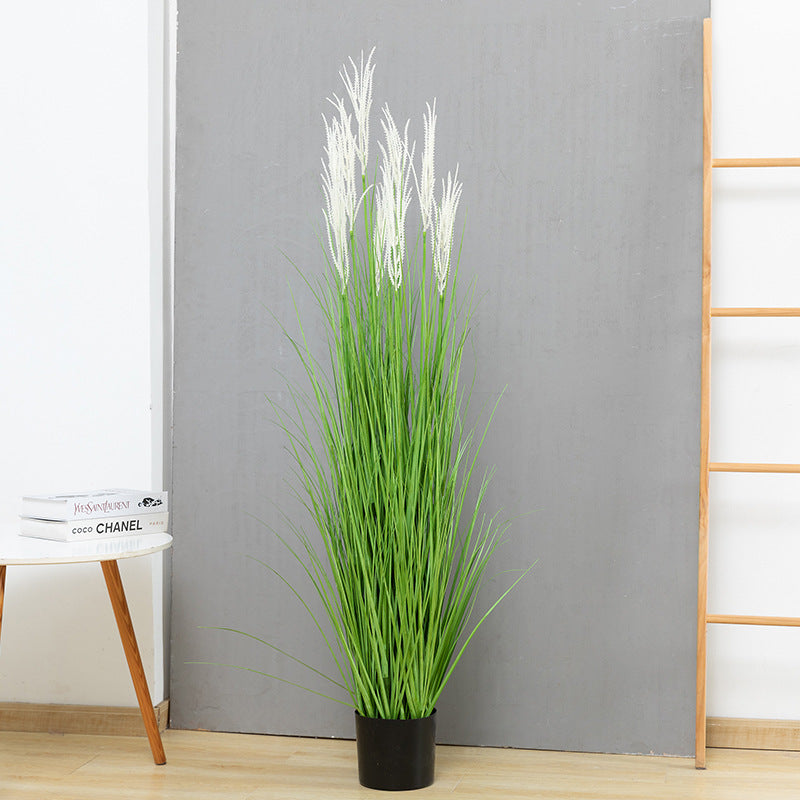 Pampas artificiales de 64" para jardín, balcón y terraza - 7