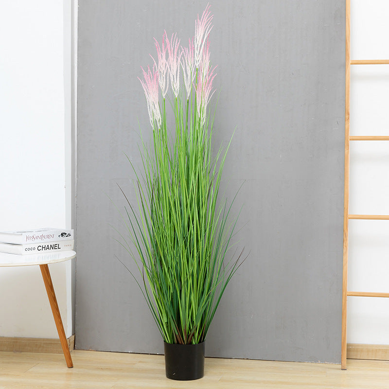 Pampas artificiales de 64" para jardín, balcón y terraza - 6
