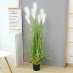 Pampas artificiales de 64" para jardín, balcón y terraza - 2