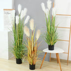 Pampas artificiales de 64" para jardín, balcón y terraza - 1
