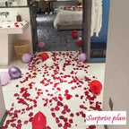 Rosas artificiales 1500 piezas para bodas y eventos