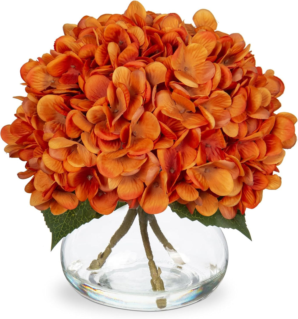 Hortensias artificiales para decoración de interiores - Purplish rosa