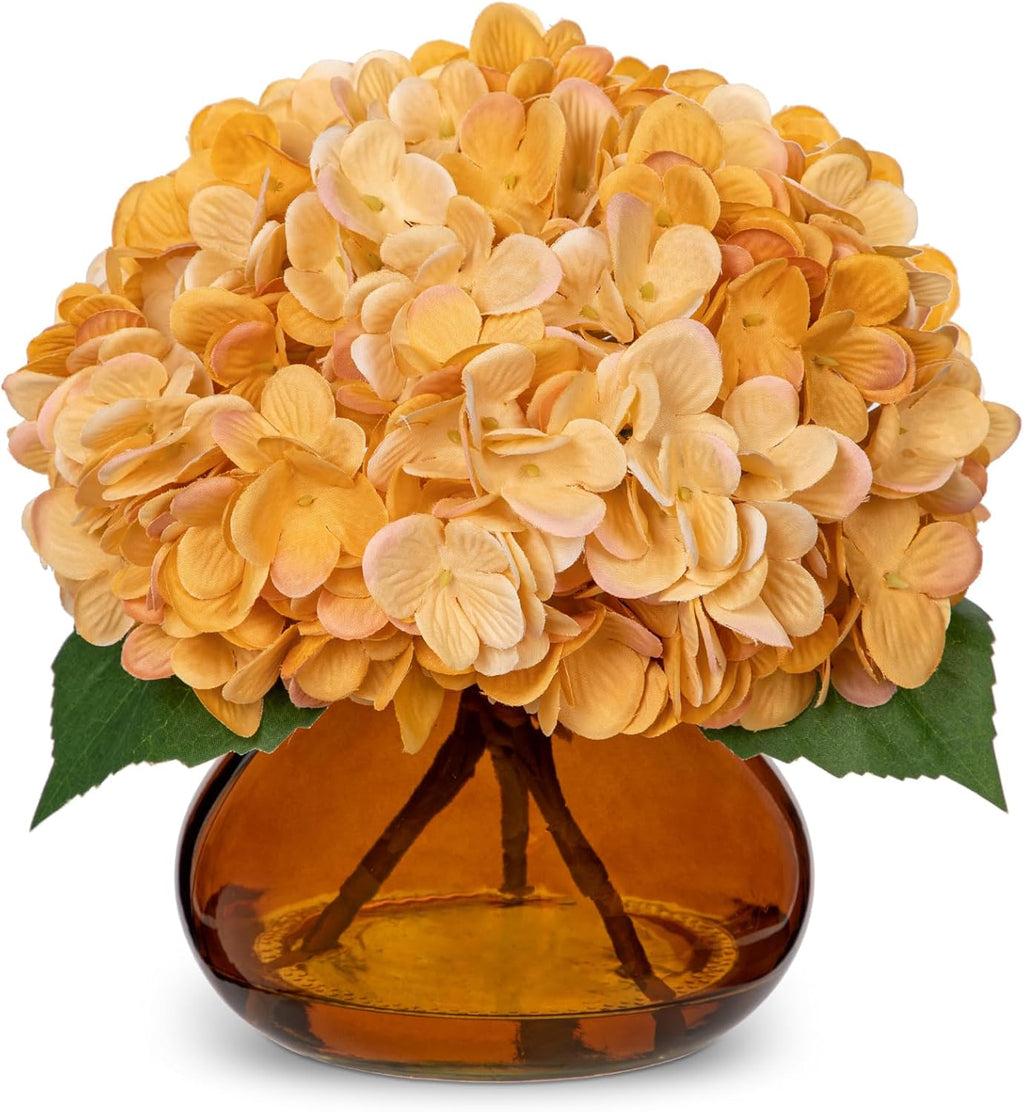 Hortensias artificiales para decoración de interiores - Amber