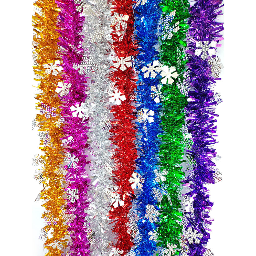 Corona o guirnalda artificial de 59" 7 piezas para jardín, balcón y terraza - Multi
