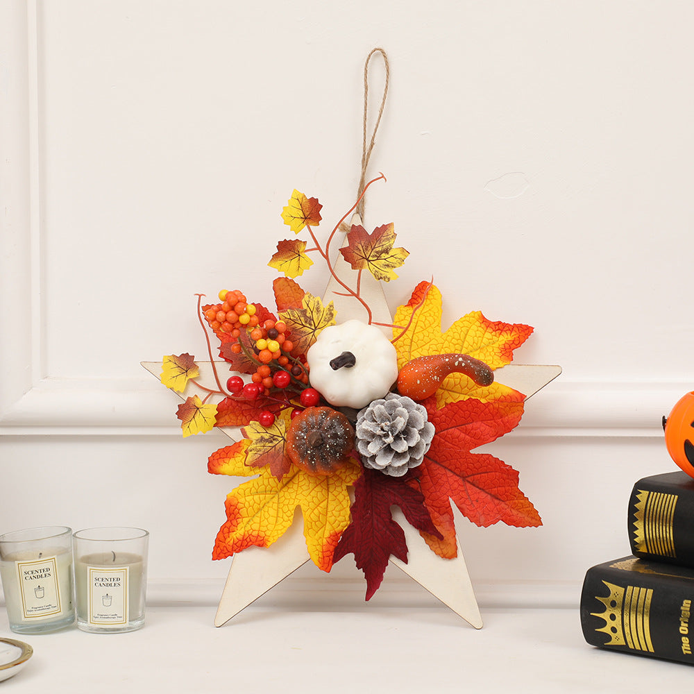 Calabazas artificiales para decoración del hogar