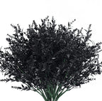 Lavanda artificial con resistencia a los rayos UV de 13" x 10" 8 piezas para jardín, balcón y terraza