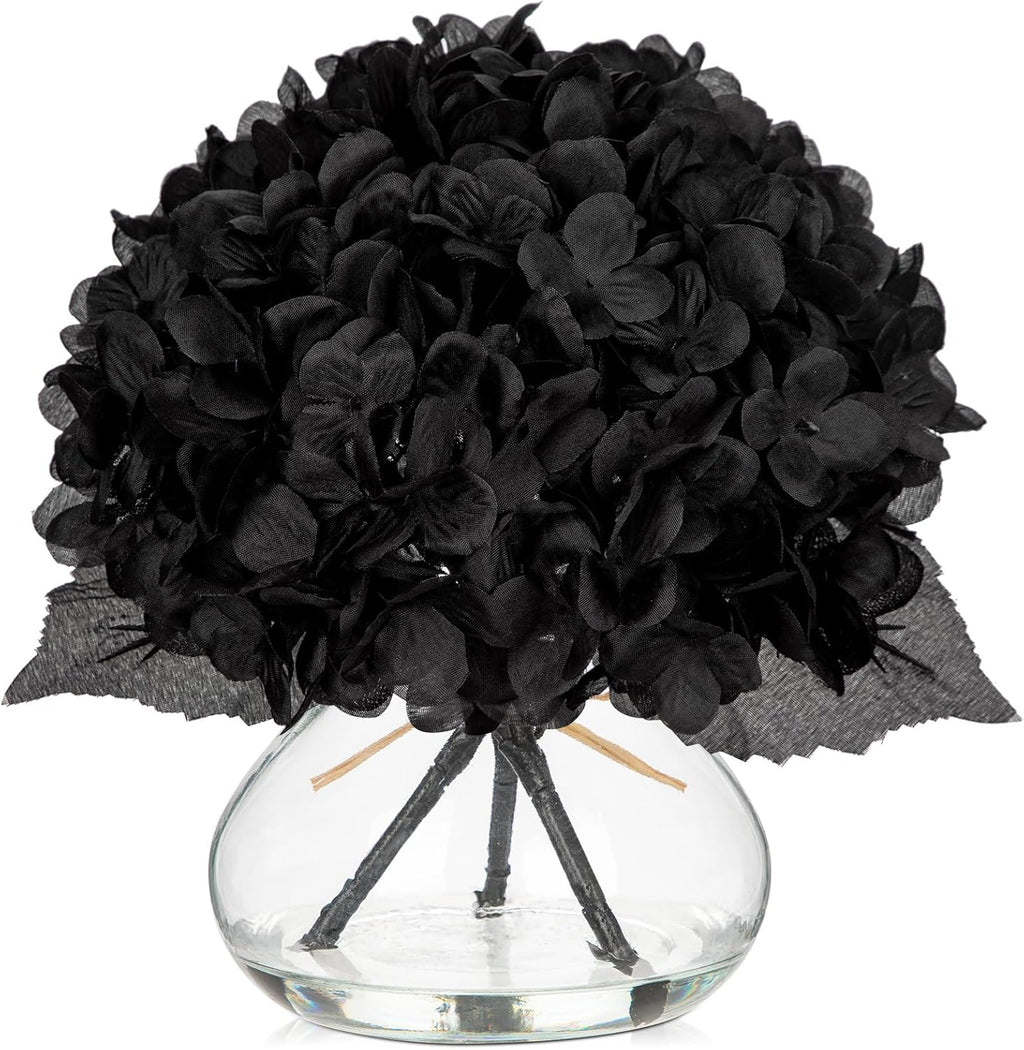 Hortensias artificiales para decoración de interiores - Azul