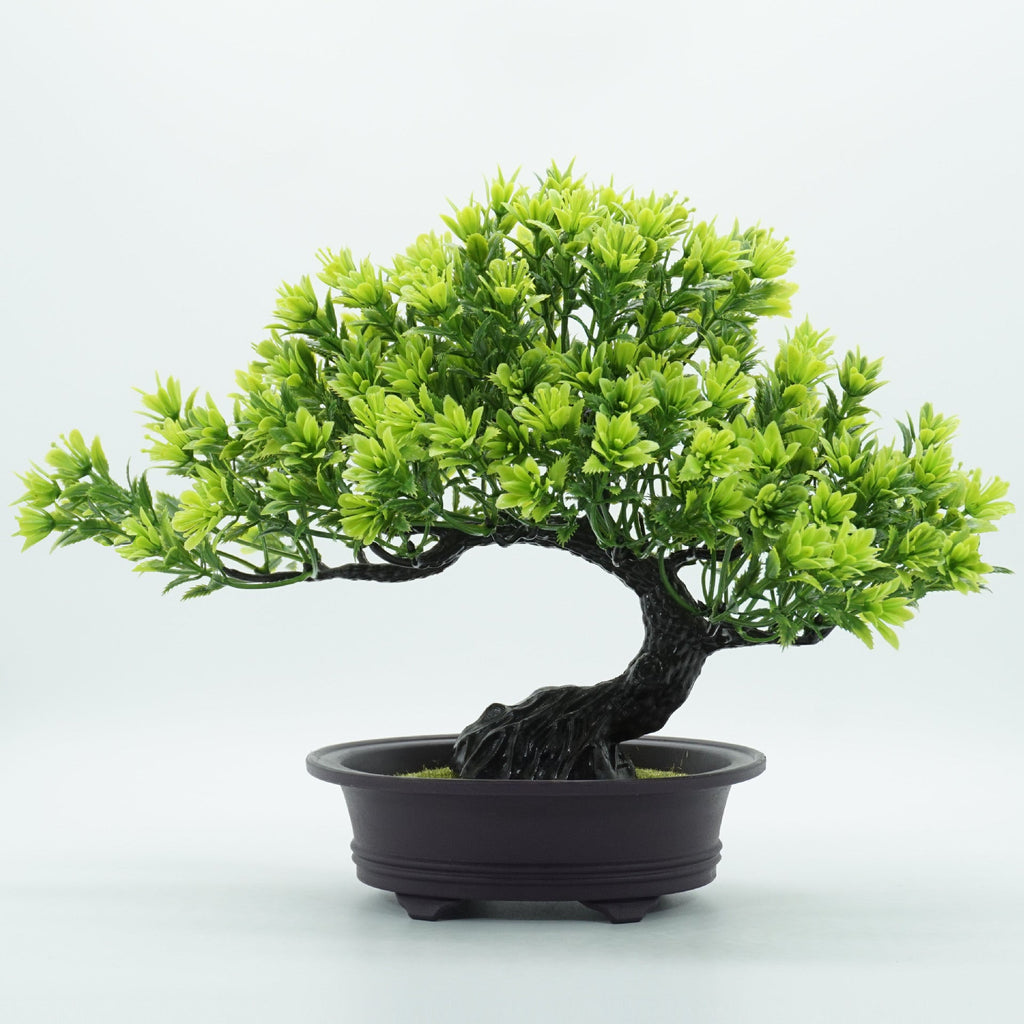 Ramas de pino artificiales de 9" para decoración de interiores - Green05