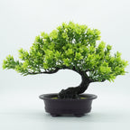 Ramas de pino artificiales de 9" para decoración de interiores - Green05