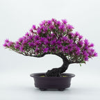 Ramas de pino artificiales de 9" para decoración de interiores - Fucsia