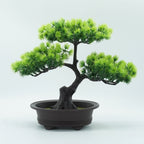 Ramas de pino artificiales de 9" para decoración de interiores - Green01