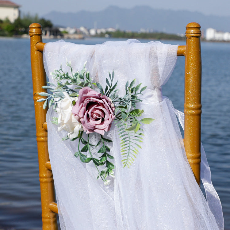 Rosas artificiales para bodas y eventos - Rosa