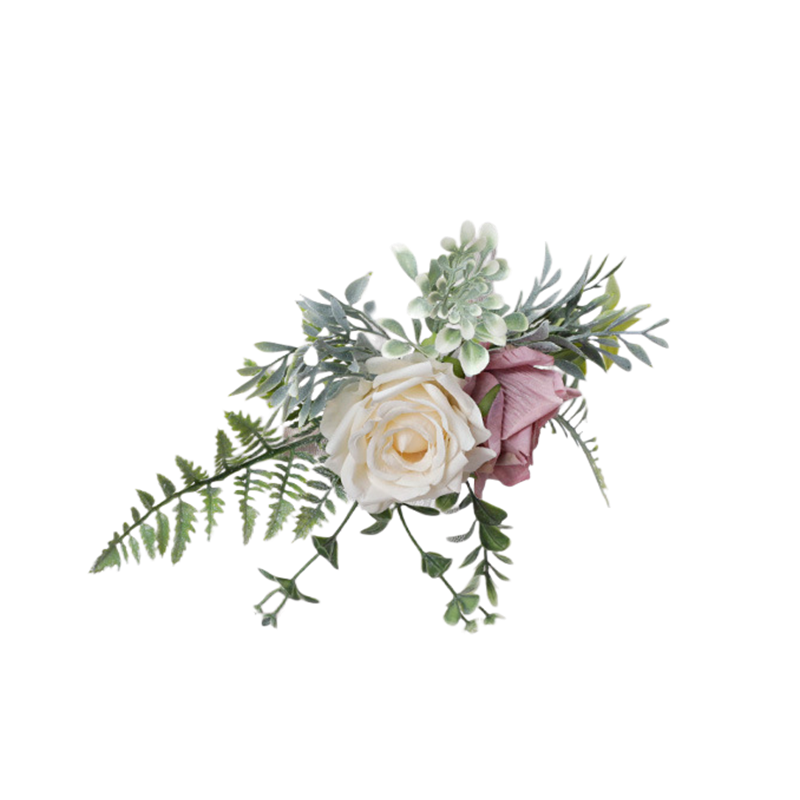 Rosas artificiales para bodas y eventos - Amarillo