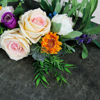 Rosas artificiales de 17" x 14" para bodas y eventos