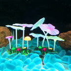 Lotos artificiales para decoración del hogar, eventos y escaparates - 3mushroom+6lotus