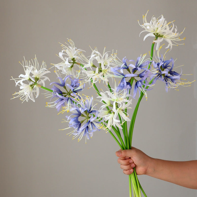 Tallos artificiales de 25" x 7" para bodas y eventos - 19.6" Blanco