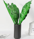 Planta artificial con resistencia a los rayos UV de 25" para jardín, balcón y terraza