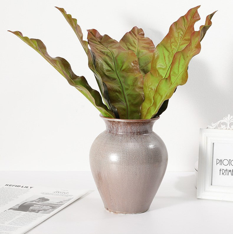Planta artificial con resistencia a los rayos UV de 25" para jardín, balcón y terraza
