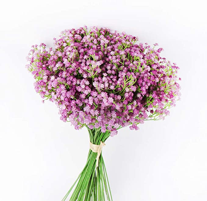 Paniculata artificial de 20" x 15" 15 piezas para bodas y eventos