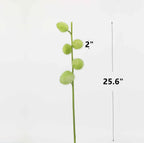 Tallos artificiales de 25" para decoración del hogar, eventos y escaparates