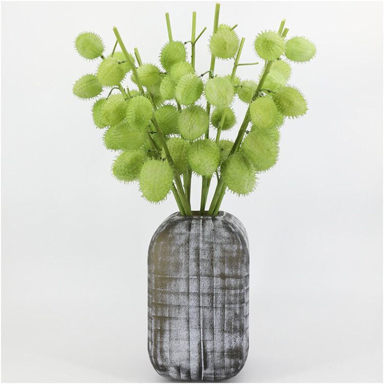 Tallos artificiales de 25" para decoración del hogar, eventos y escaparates - Verde