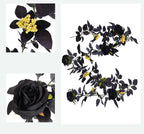 Rosas artificiales de 70" para decoración del hogar, eventos y escaparates