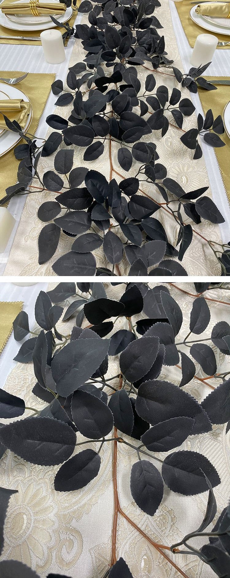 Rosas artificiales de 67" para decoración del hogar, eventos y escaparates