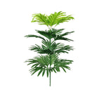 Hojas de monstera artificiales con resistencia a los rayos UV para jardín, balcón y terraza