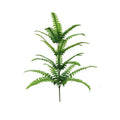 Hojas de monstera artificiales con resistencia a los rayos UV para jardín, balcón y terraza - Verde Monstera