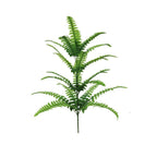Hojas de monstera artificiales con resistencia a los rayos UV para jardín, balcón y terraza - Verde Monstera