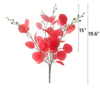 Eucalipto artificial para arreglos florales y proyectos DIY - Violeta