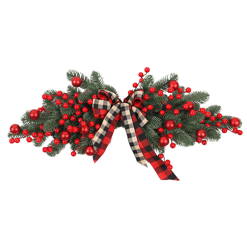 Ramas de pino artificiales de 11" x 27" para arreglos florales y proyectos DIY - With lights