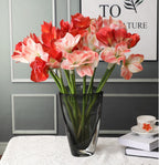 Lirios artificiales de 22" para bodas y eventos - Rojo
