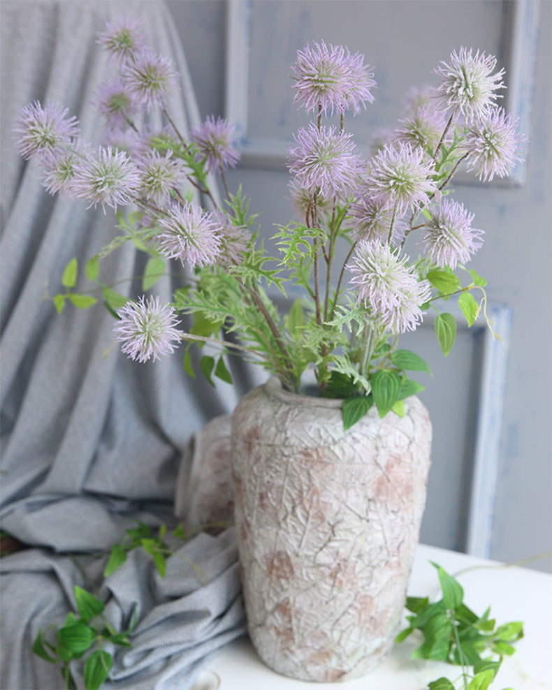 Flores artificiales de 20" para bodas y eventos - Verde