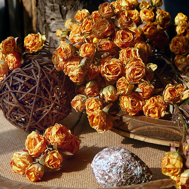 Rosas artificiales de 20" para bodas y eventos - Morado