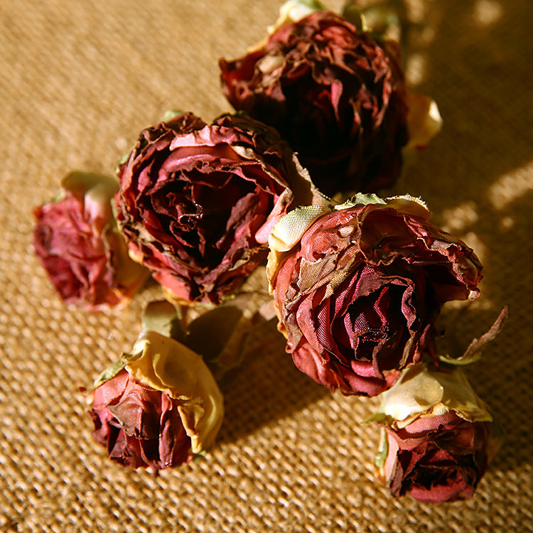 Rosas artificiales de 20" para bodas y eventos - Dark rosa