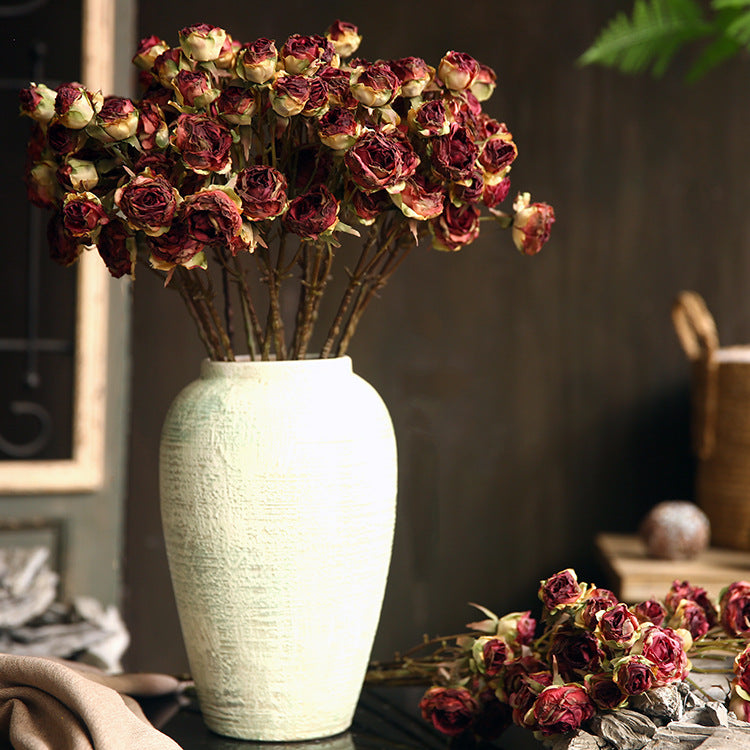 Rosas artificiales de 20" para bodas y eventos - Rojo